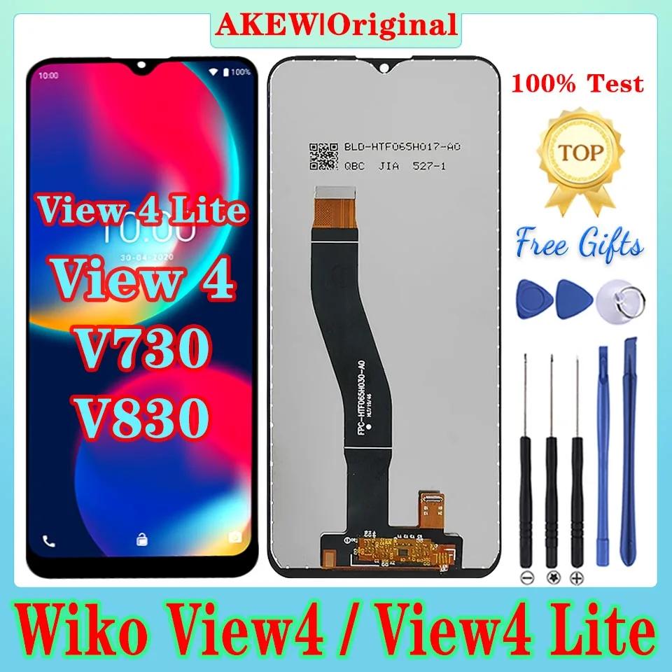 LCD ÷, Wiko View 4 W-V830  , Wiko View 4 Lite W-V730 ġ ũ, 100% ׽Ʈ View4  ü ǰ, ǰ